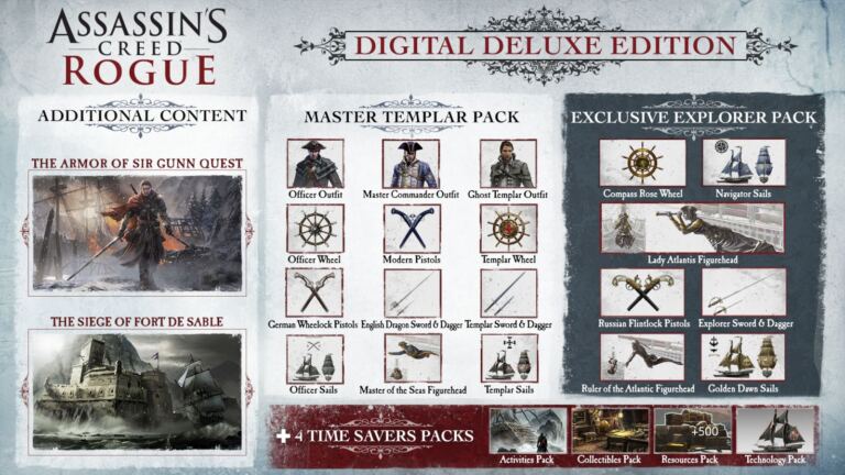 Assassin’s Creed Rogue Remastered – imagem oficial