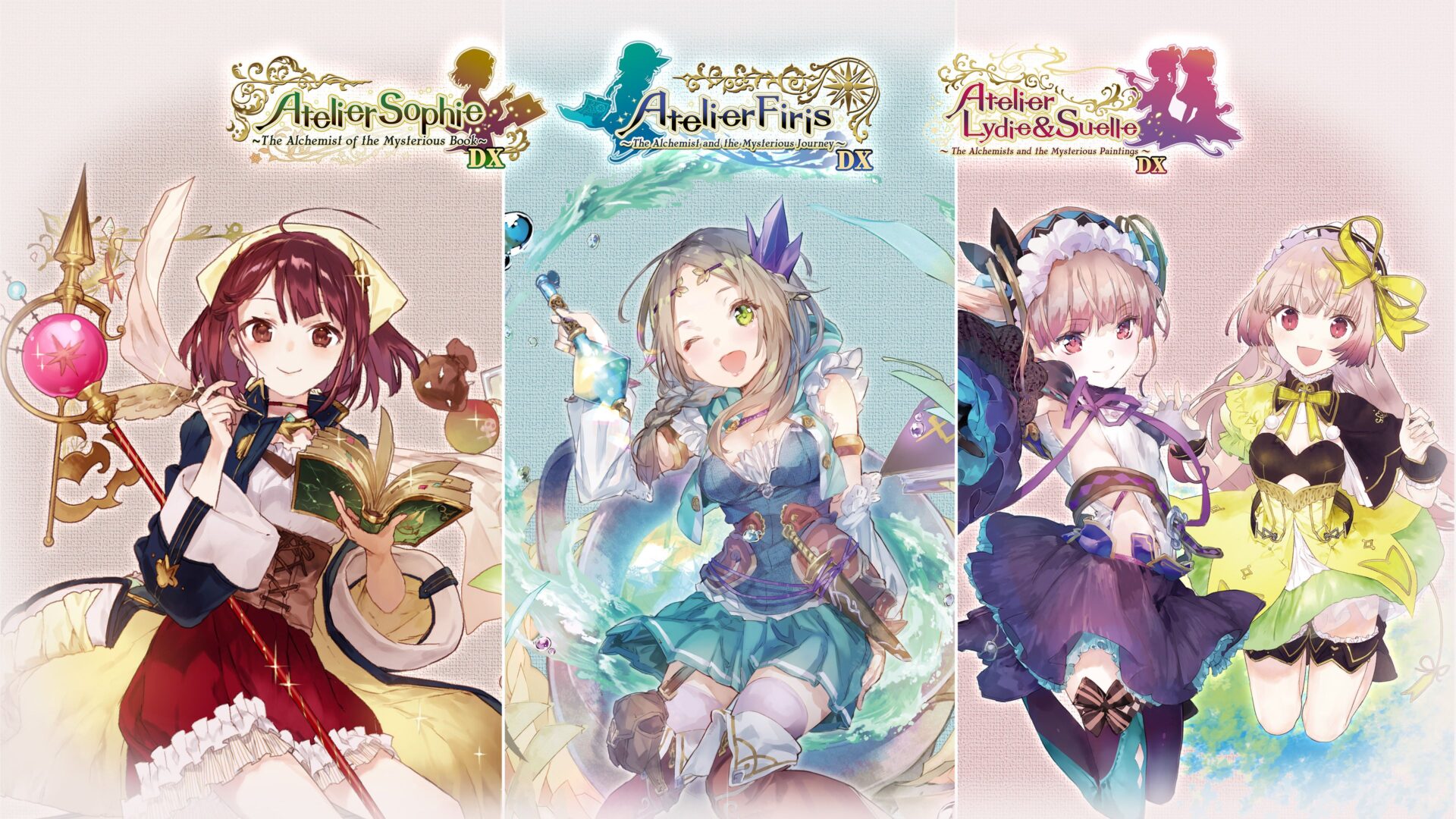 Atelier Mysterious Trilogy Deluxe Pack já está disponível!