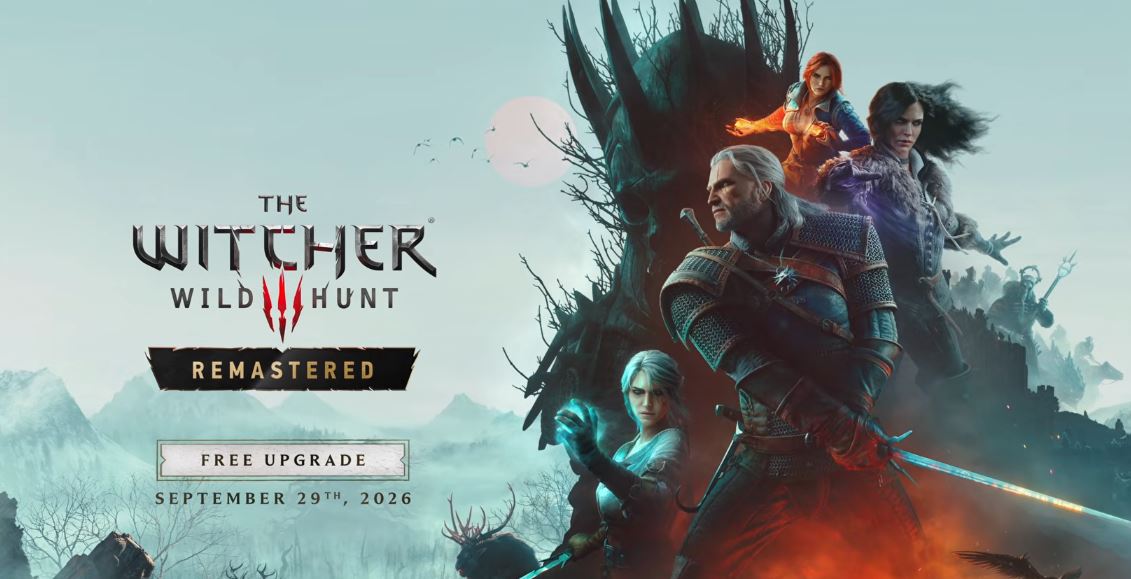The Witcher 3 terá remaster gratuito em preparação para o DLC