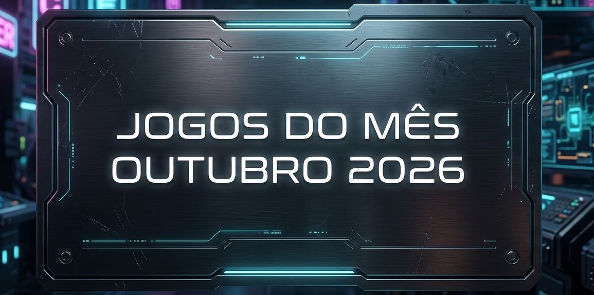 Jogos do mês – Outubro 2026 – Veja os principais lançamentos