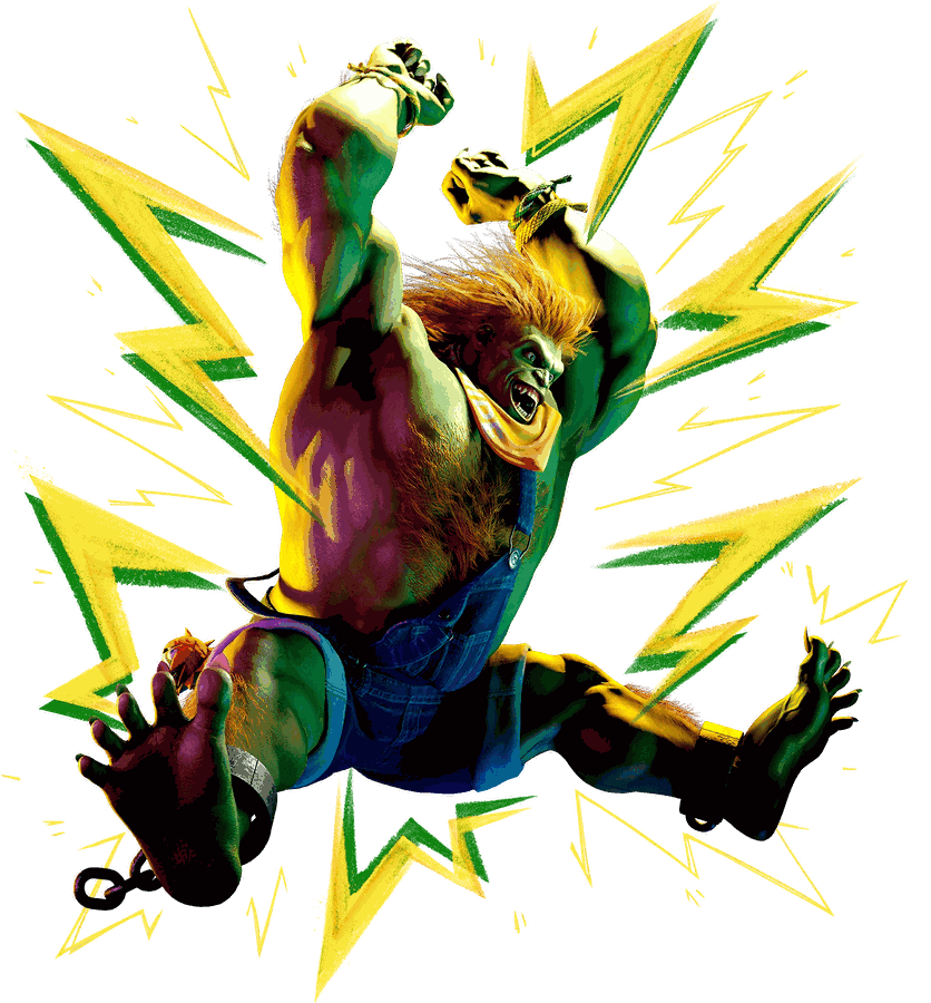 Blanka, personagem de Street Fighter