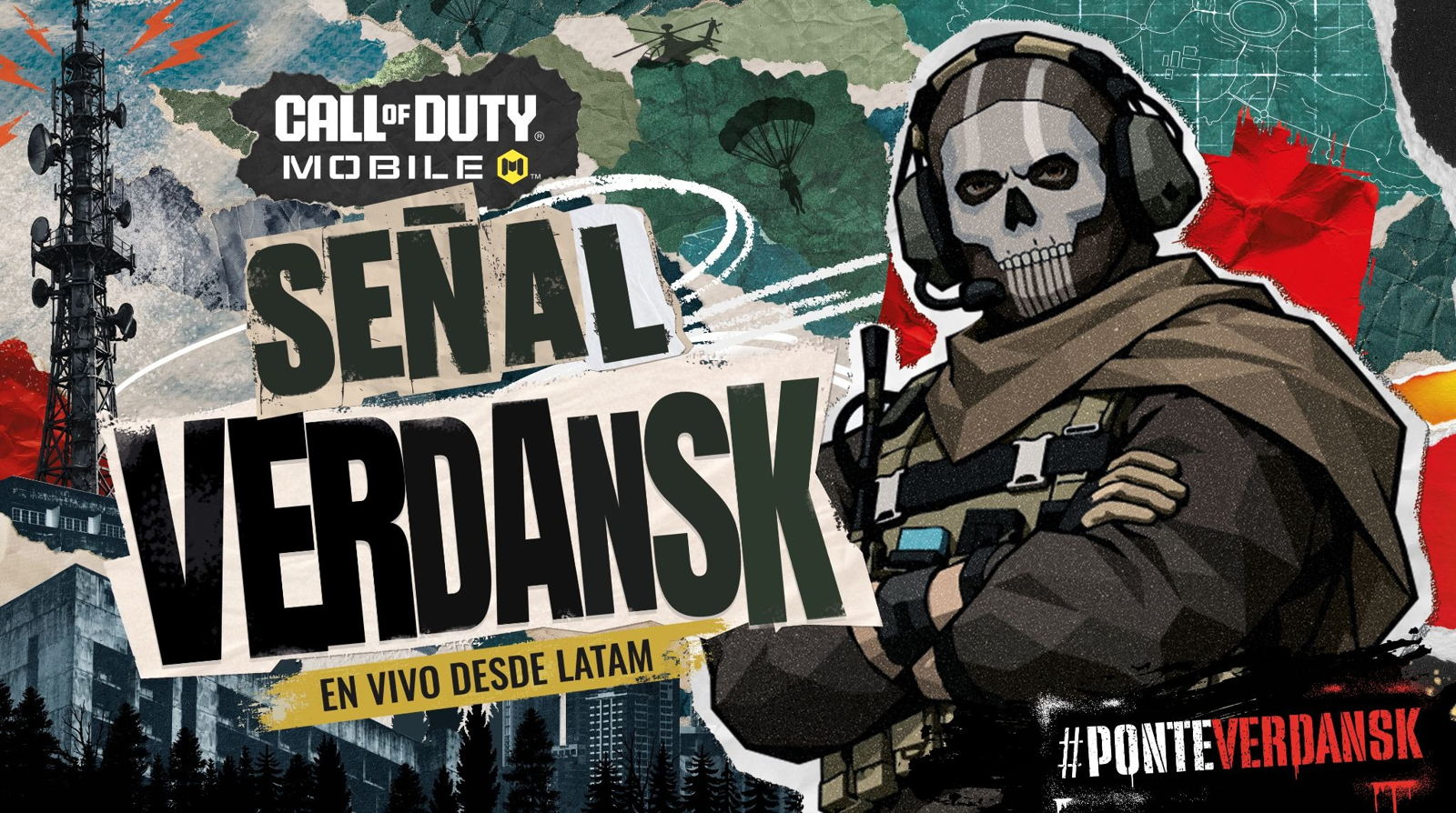 Arte de Verdansk em Call of Duty: Mobile