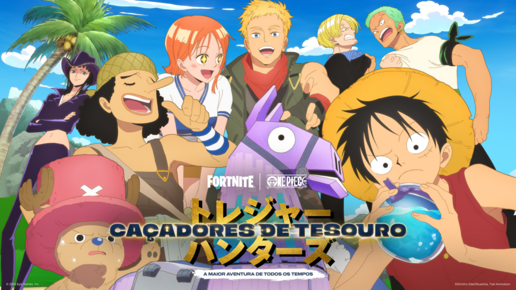 Os Chapéus de Palha de One Piece em Fortnite