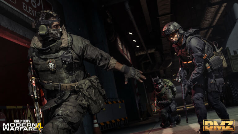 Soldados em combate em Call of Duty Modern Warfare 4