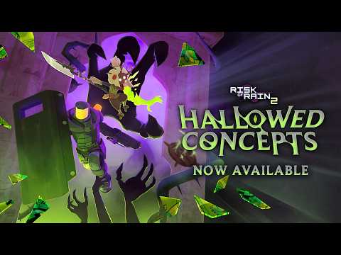 Risk of Rain 2: Hallowed Concepts – trailer de lançamento