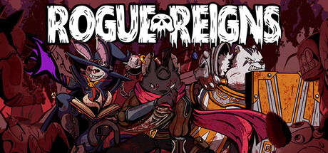 Arte oficial de Rogue Reigns, deckbuilder da Venn Studios