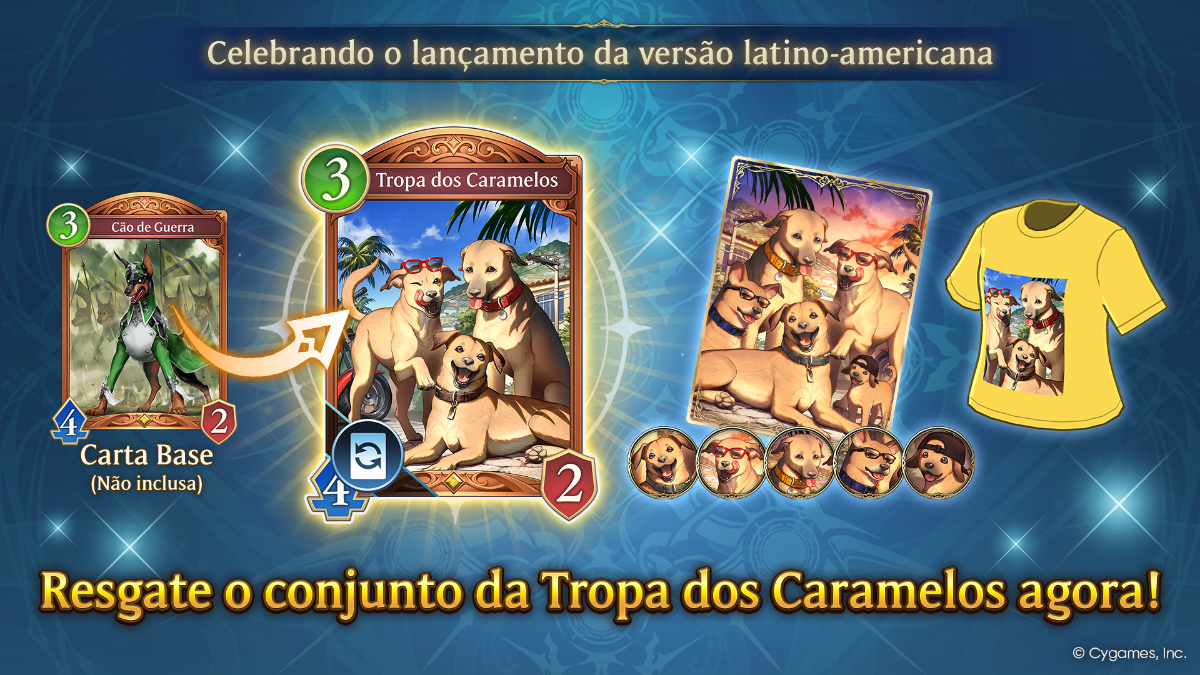 La carta Tropa dos Caramelos en Shadowverse