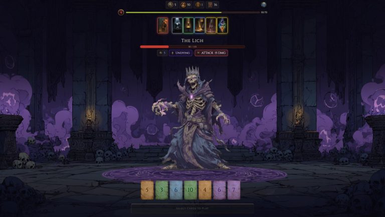 Rogue Quest: batalha contra The Lich